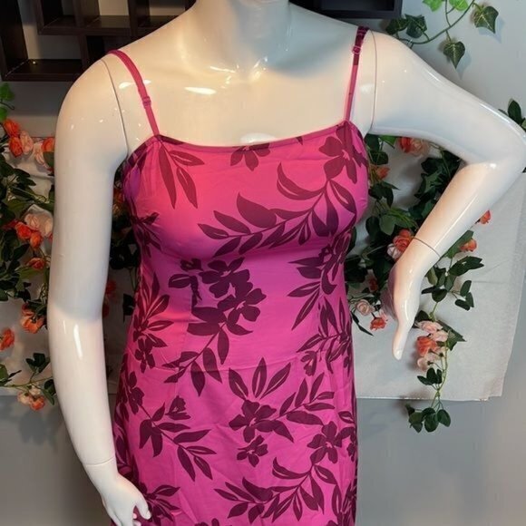 CUPSHE Pink Backless Fitted Waisted A-Shape Dress Size Large - Picture 7 of 13